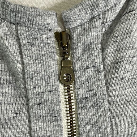 Anthropologie Drew Zip‎ Up Knit Jacket with Raw Edges - Medium - Picture 3 of 10
